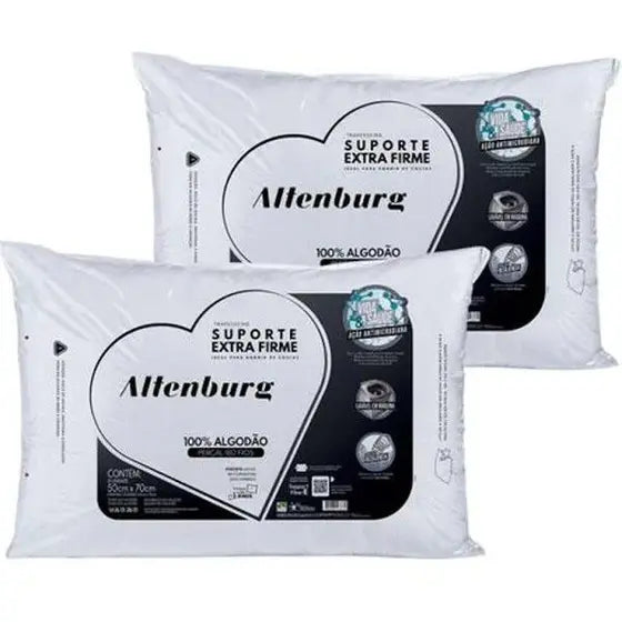 Kit 2 - Travesseiro Altenburgo Suporte Premium